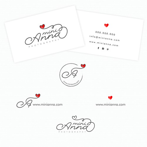 logo concept for photography business