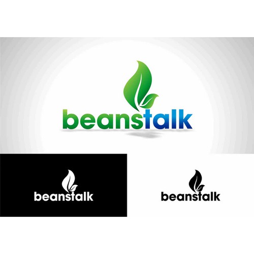 Create a logo for dynamic cloud enabled payment processor 'beanstalk'.