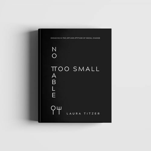 No Table Too Small - Simple and Modern Book Cover