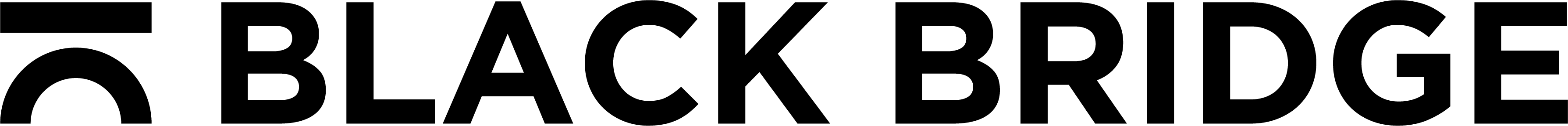 BLACK BRIDGE logo wanted for tech consulting agency