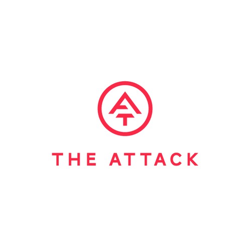 Monogram Logo Design for The Attack