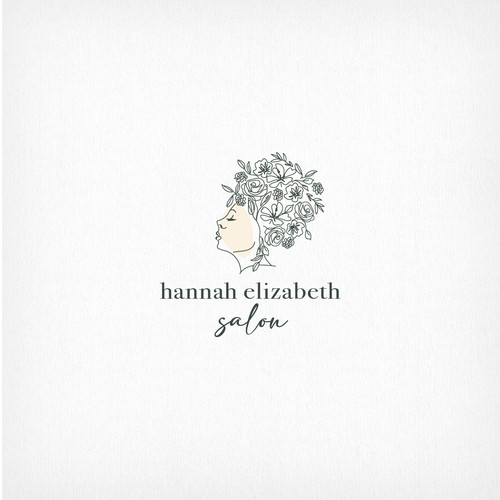Logo for a hair salon