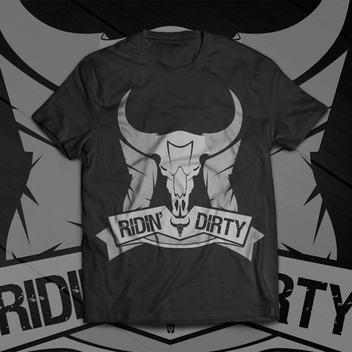 Ridin' Dirty Clothing T-shirt designs