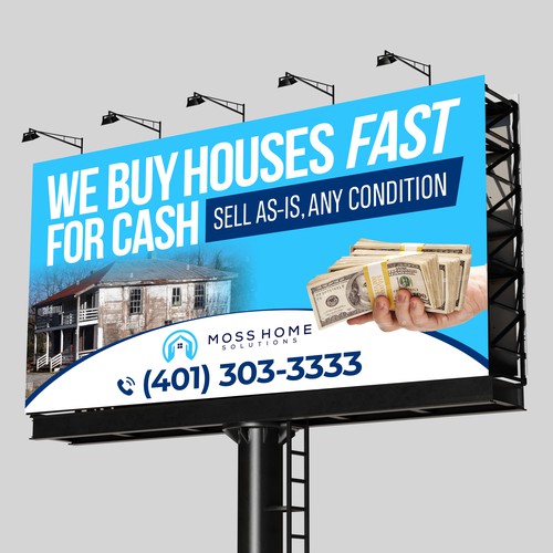 Billboard for Moss Home Solutions