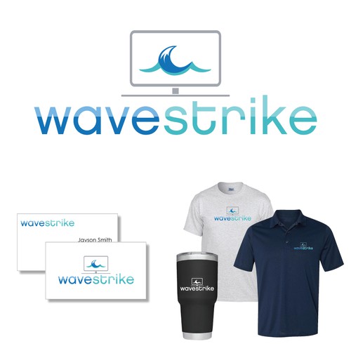 Logo concept for WaveStrike