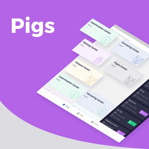 Android App Design for Pigsty