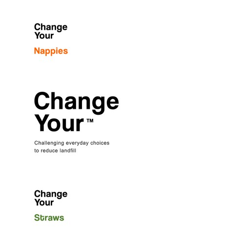 Bold Logo Concept for Change Your