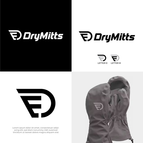 Drymitts logo design