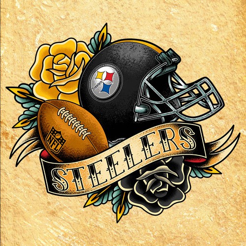 American Traditional Style Steelers