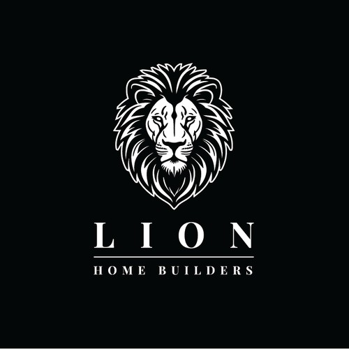 Clean Logo Design for Lion Home Builders