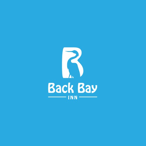 Bold Logo Concept For Back Bay Inn 