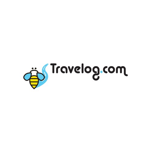 Concept logo for Travelog.com