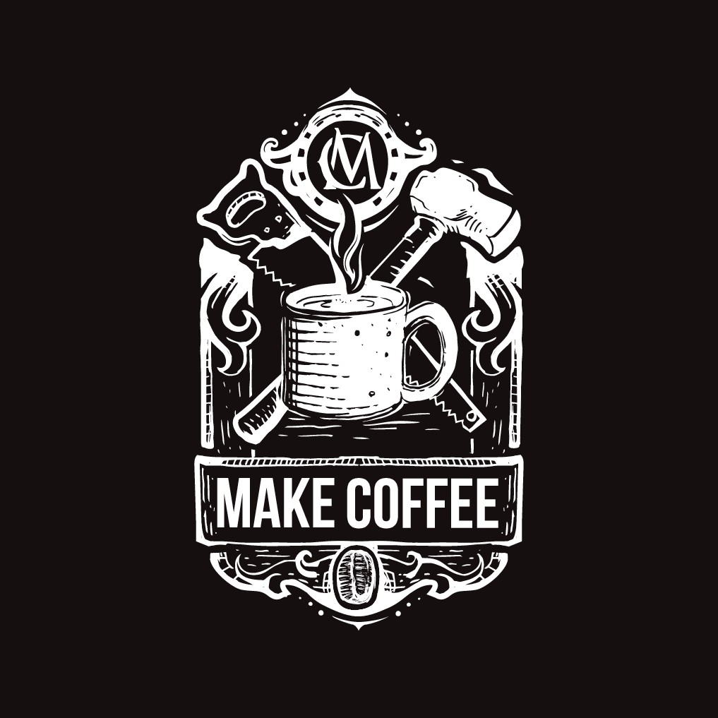 Design a coffee logo for artists