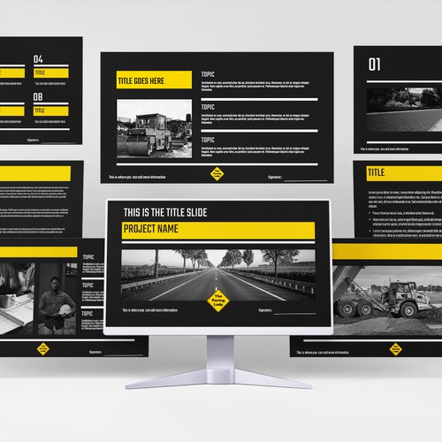 Presentation layout design