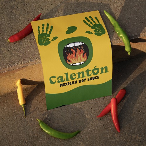 Logo & Poster Design — Mexican Sauce Brand