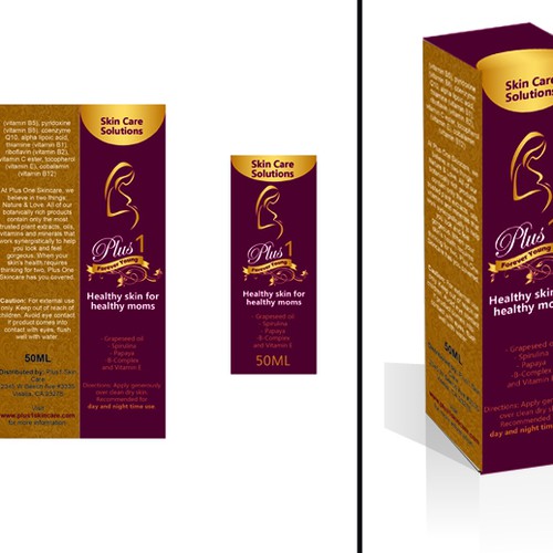 Design Packaging for new Pregnancy Skin Care Line