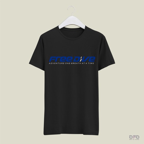 Free Diver T-Shirt Design