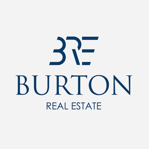 Create a clean and creative Real Estate Investment logo for Burton Real Estate.