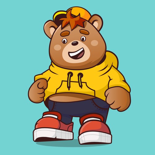 Bear character design
