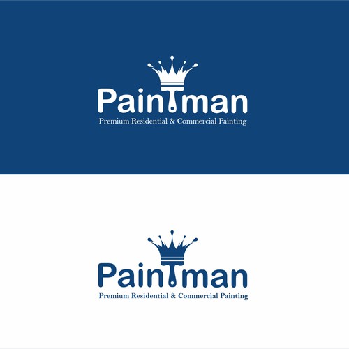 Logo for Paintman, refurbish company