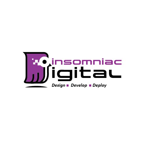 Digital Logo design with figure