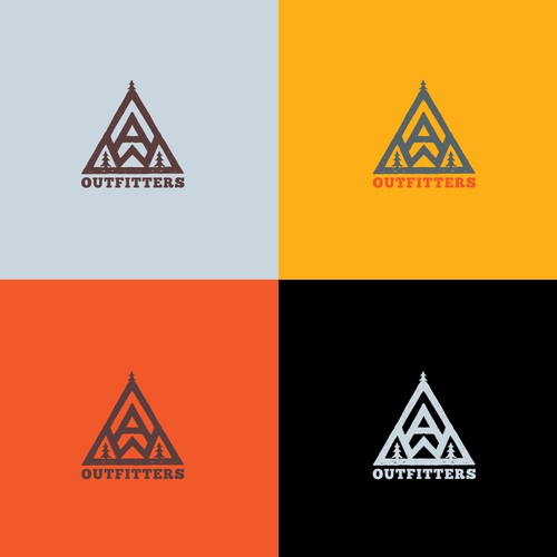 Hand drawn illustration for a Camping/hunting/outdoor gear retailer.