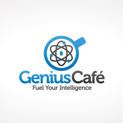Genius Café Logo Design