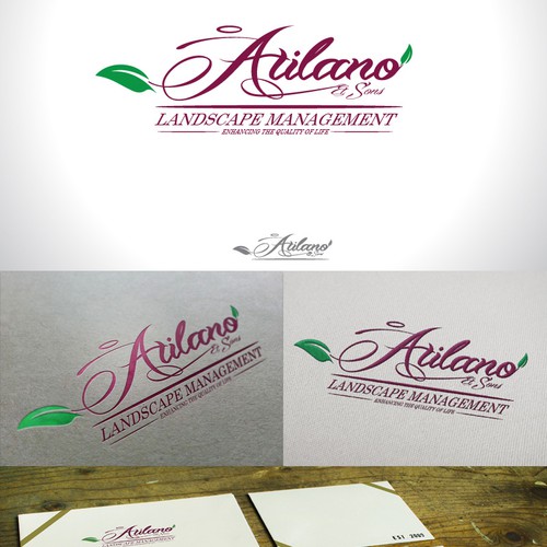 Landscaping company logo