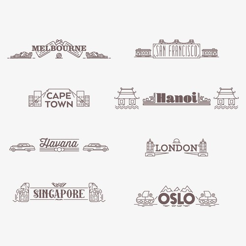 City logomarks