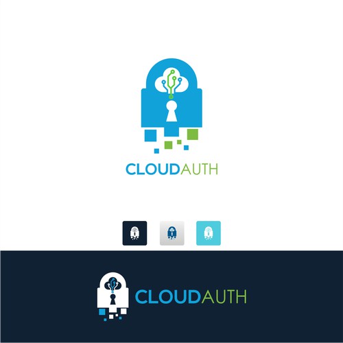 CloudAuth SIMPLE DESIGN LOGO