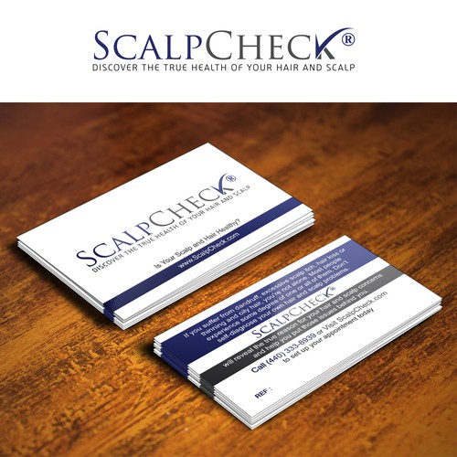 ScalpCheck Logo & Business Card