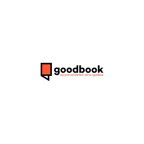 Logo for goodbook podcast