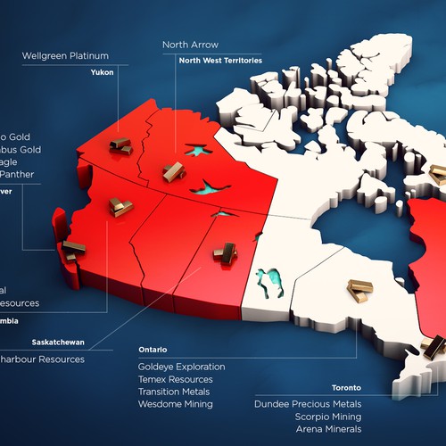 Gold Mining Camps on Canada