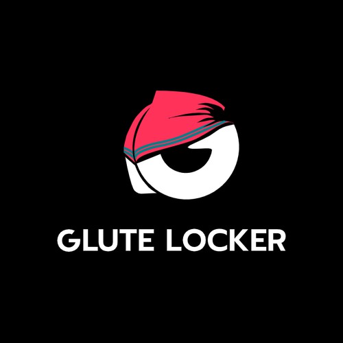 Glute Locker logo concept