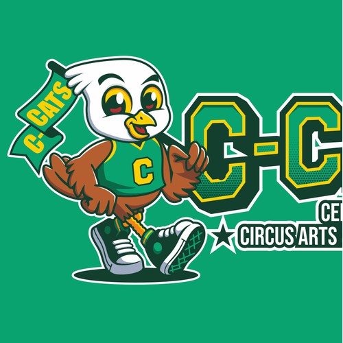 Mascot Logo Design for an Elementary Performance Team