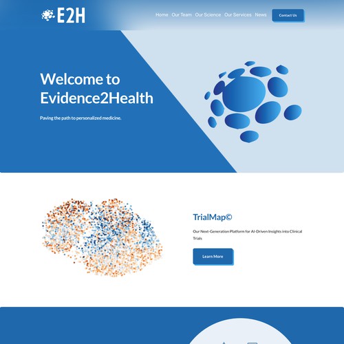 Evidence2Health Medical Modern Design