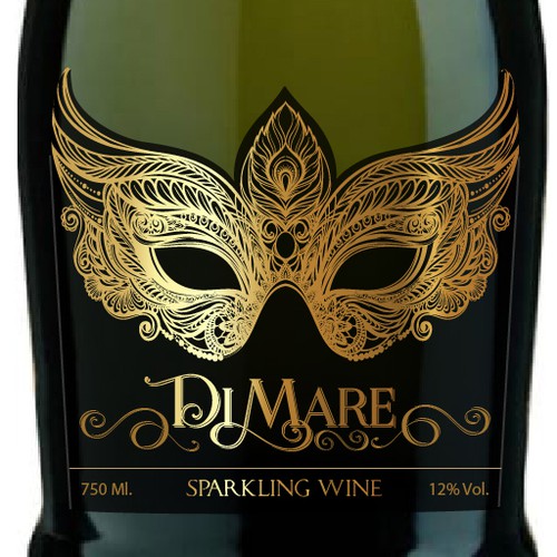 Up and coming sparkling wine brand needs stylish, vibrant and engaging label design