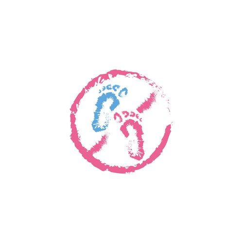 (anti-abortion) movement Flag logo design