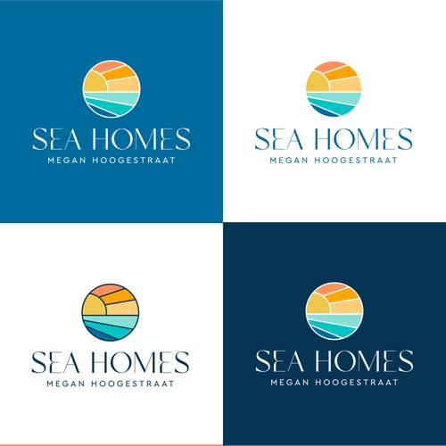 Logo & Business card for  coastal residential Real Estate.