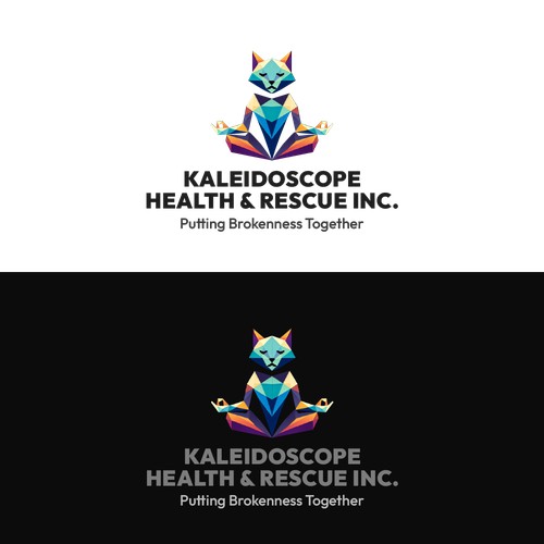 Logo concept for a feline rescue center