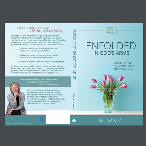 Enfolded book cover
