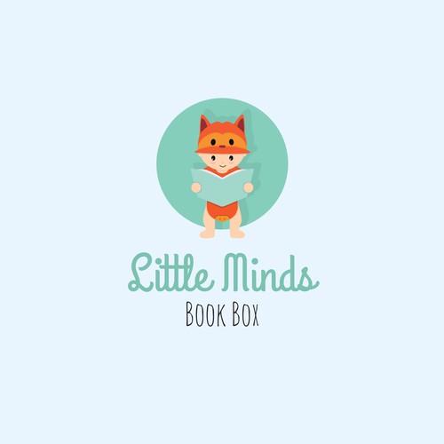 Little Minds - Logo for child story books