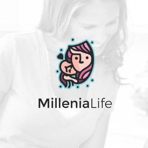 Design a logo for a new company reaching millennial moms