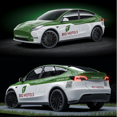 Tesla Model Y Wrap Design