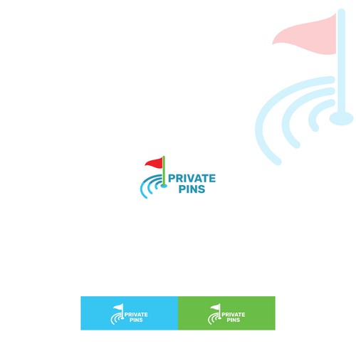 Private Pins Logo Concept