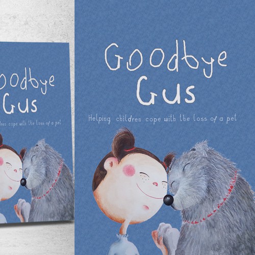 "Goodbye Gus" book cover design