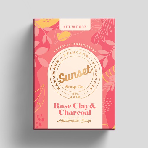 Sunset / Handmade soap
