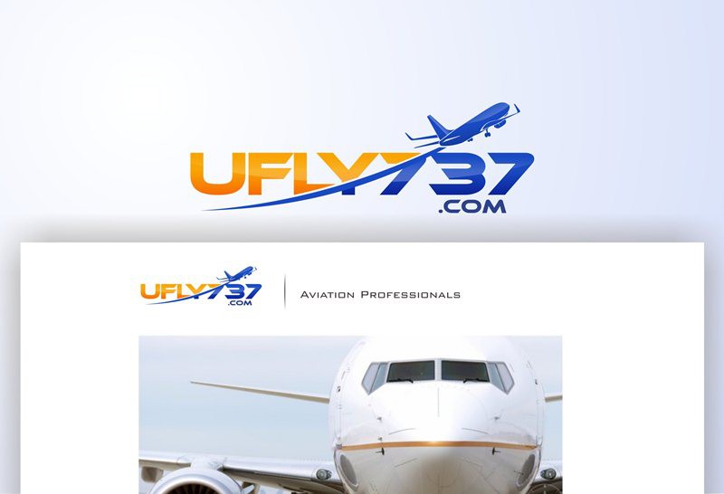 Logo for UFLY737 - Flight Simulator Business