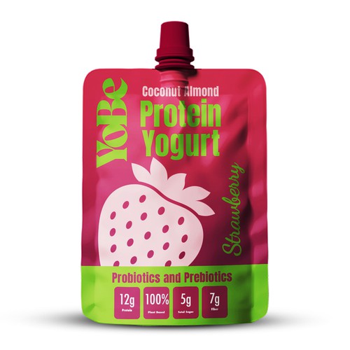 Fun and loud design concept for probiotics 