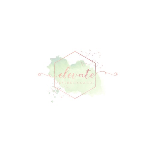 Soft watercolor logo 